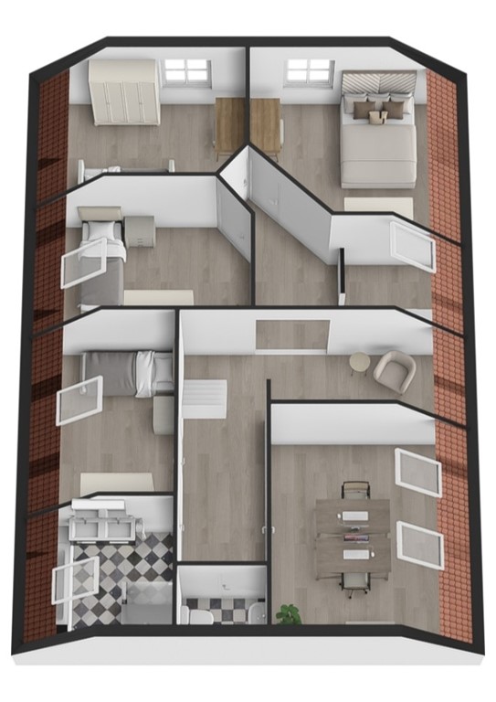 mediumsize floorplan